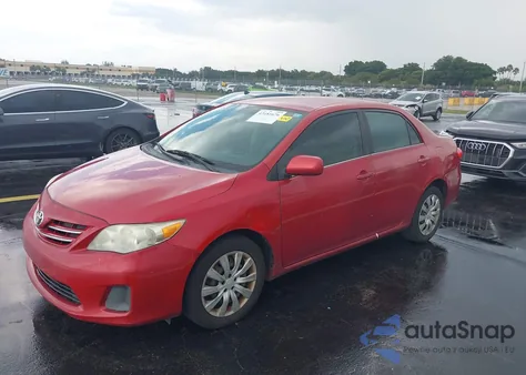 2013 Toyota Corolla Le from USA, damaged, VIN 2T1BU4EE3DC945724